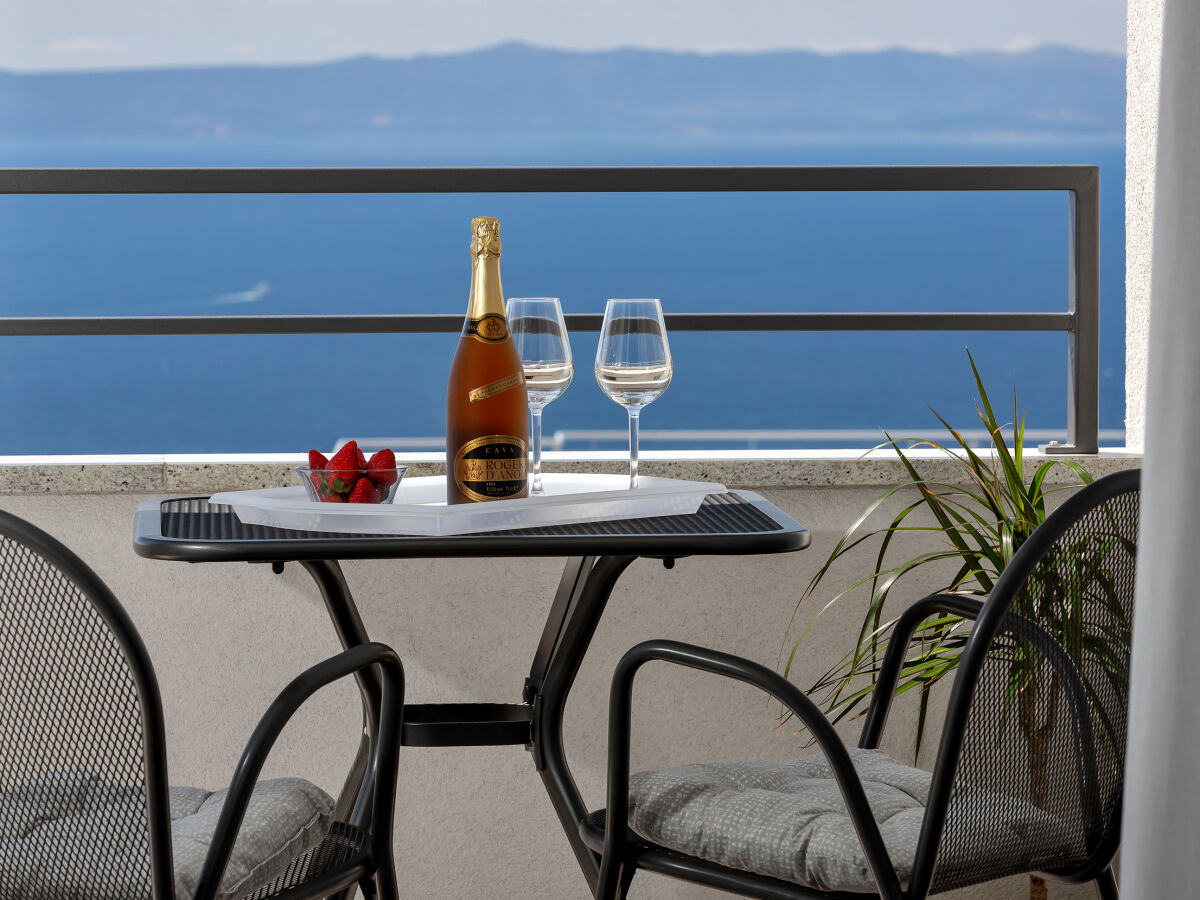 Balkon mit Meerblick