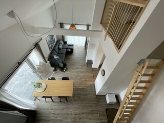 Wohnungsansicht von oben