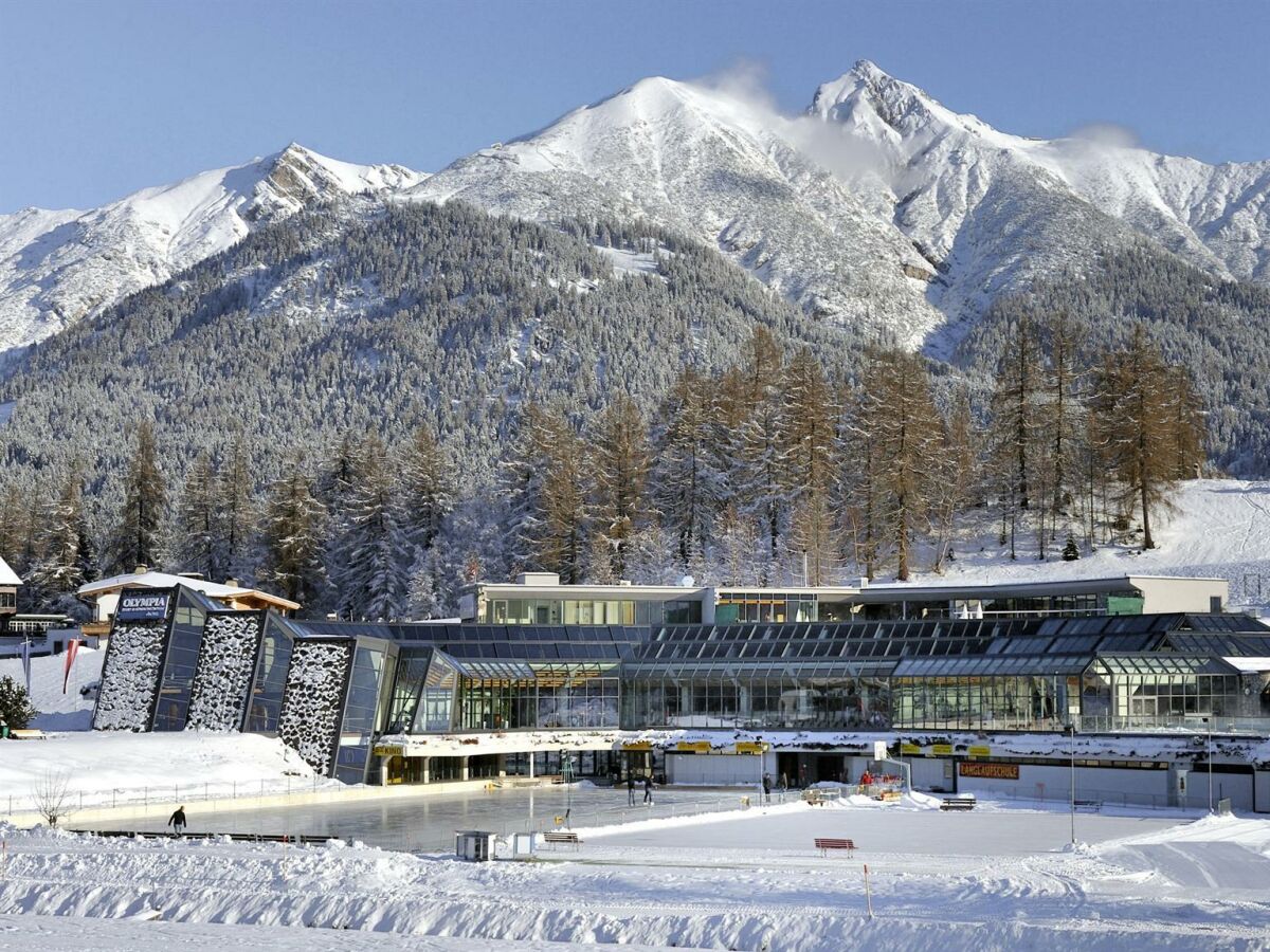 Olympiabad Seefeld im Winter