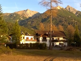 Berge im Hintergrund