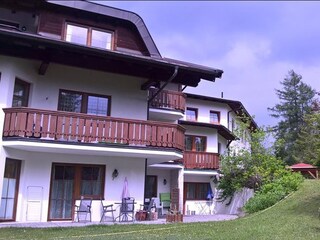 Ansicht Terrasse, Balkon