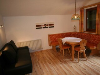 Wohnungen Typ C - Wohn- und Essbereich