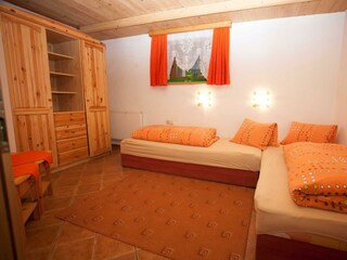 Schlafzimmer - Ferienwohnung Die Untere