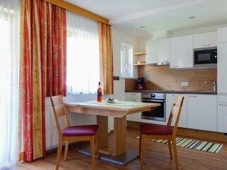 Ferienwohnung 3 - Essbereich & Küche