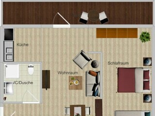 Appartement Alpenland Typ C