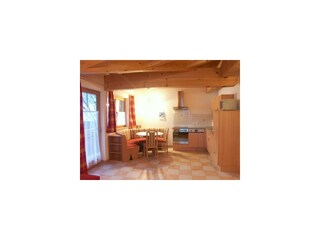 Ferienwohnung Marie - Essbereich/Küche