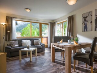 Wohn- und Essbereich - Ferienwohnung Top 6