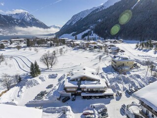 Appartements Garni Fortuna - Hausansicht Winter