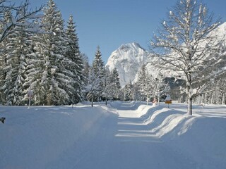 in der Nähe - Winterwanderweg Richtung Falzturntal