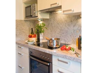 hervorragend ausgestattete Küche - Fewo Seeberg