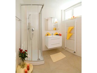 Bad - Ferienwohnung Seeberg