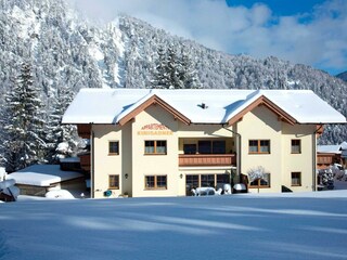 Appartements Kinigadner - Außenansicht Winter 3