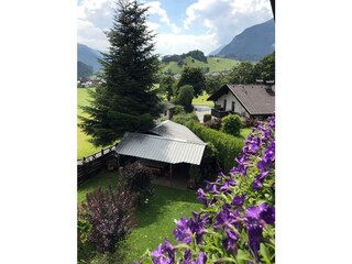 Aussicht vom Balkon