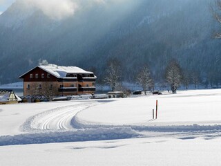 wir liegen direkt an der Dorfloipe Pertisau