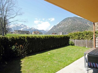 Aussicht von der Garten Terrasse