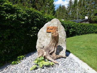 Ferienwohnung Karwendel - Garten