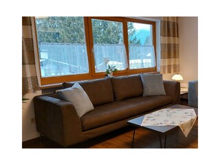 Ferienwohnung Karwendel Wohnzimmer