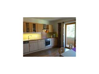 Ferienwohnung Karwendl - Küche