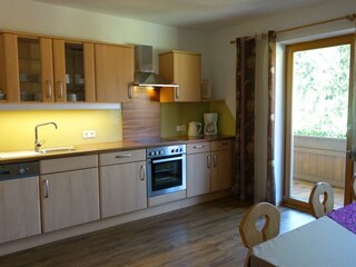 Ferienwohnung Karwendel - Küche