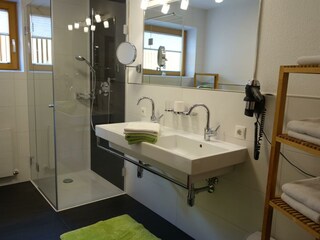 Ferienwohnung Karwendel - Bad