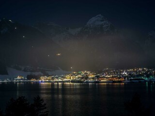 Pertisau am Achensee bei Nacht