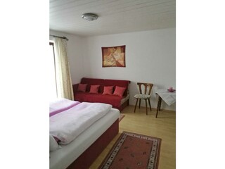 Couchliege im Schlafzimmer - Ferienwohnung 2