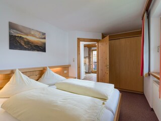 Ferienwohnung mit separatem Schlafzimmer