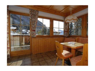 Blick auf Balkon - 2-Zimmer-Appartement Landhaus R