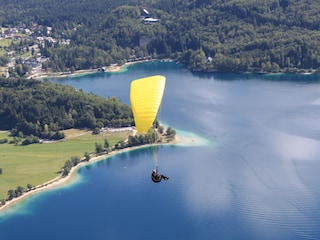 über dem See von Bohinj