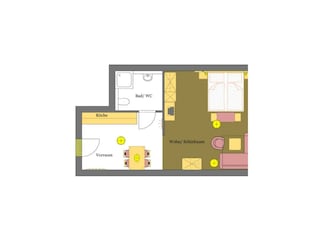 Appartement 106 - Grundriss