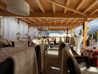 Dachterrasse in Winter 1