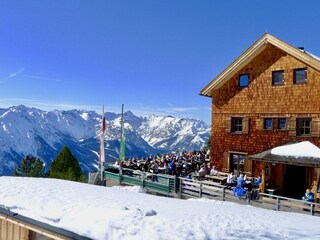 Erfurterhütte in Rofan