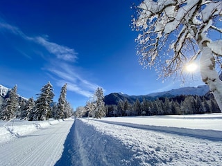 Winterlandschaft in Pertisau