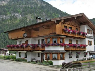 Apparthaus Alpina - weitere Außenansicht Sommer