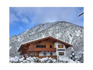 Apparthaus Alpina - Außenansicht Winter