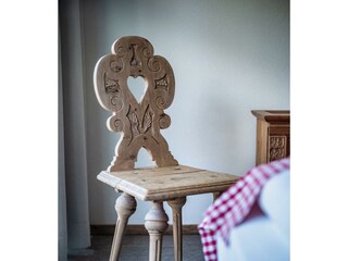 Beispiel Schlafzimmer 1 von 2 je Chalet