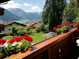 Landhaus LechnerAusblick von den Wohnungen