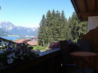 Balkonblick zum See