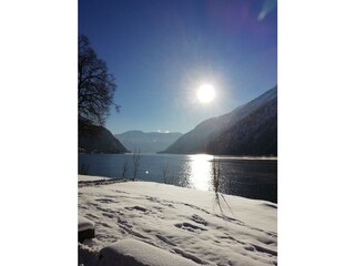 Winterspaziergang am See