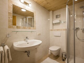 Badezimmer Ferienwohnung Karwendel