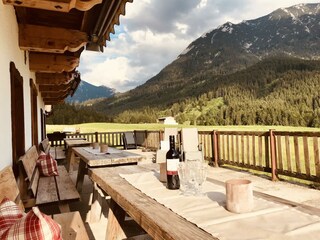 Terrasse mit Ausblick