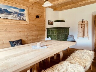 Bauernstube mit Kachelofen - Tuxerhof