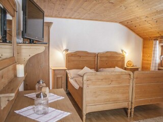 Schlafzimmer in der Ferienwohnung