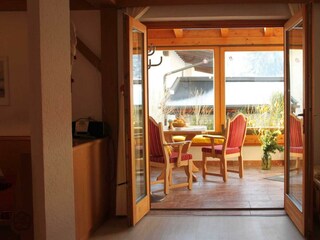 Ferienwohnung ENZIAN - Wintergarten