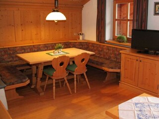 Ferienwohnung groß - Essbereich