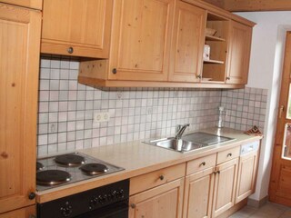 Ferienwohnung klein - Küche