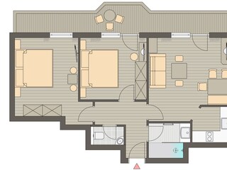 Wohnung 3 - Grundriss