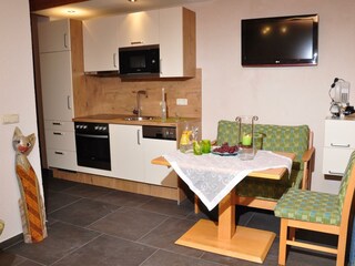 Wohnküche - Ferienwohnung Deluxe 3