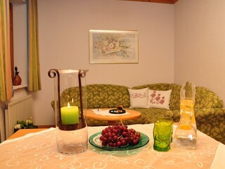 Wohnküche und Essbereich - Ferienwohnung Deluxe 3