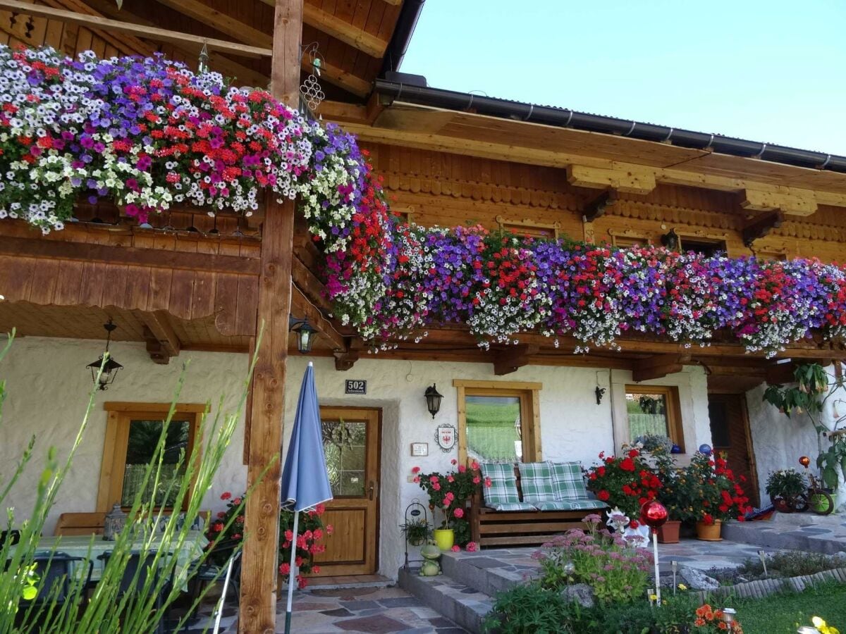 Balkon im Sommer